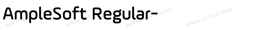AmpleSoft Regular字体转换